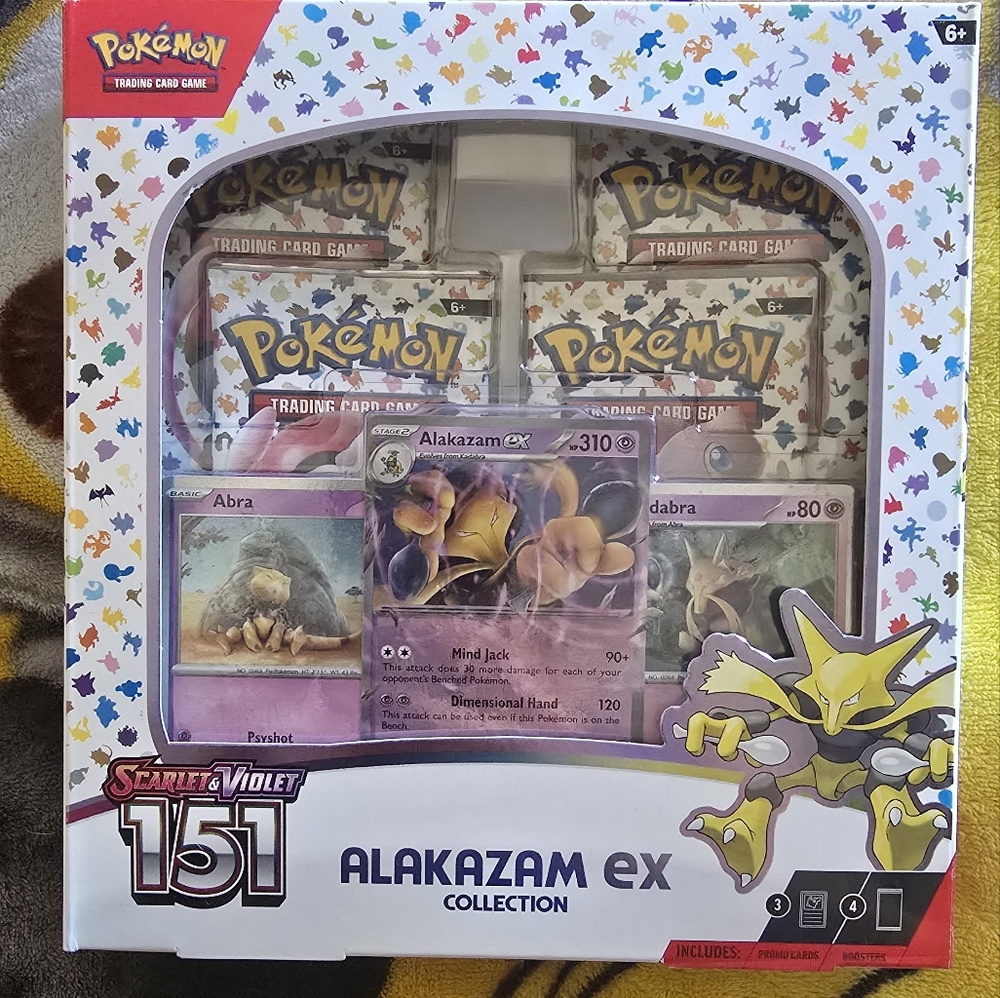 Pokémon Alakazam EX Collection Box